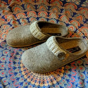 Haflinger Felted Wool Clogs